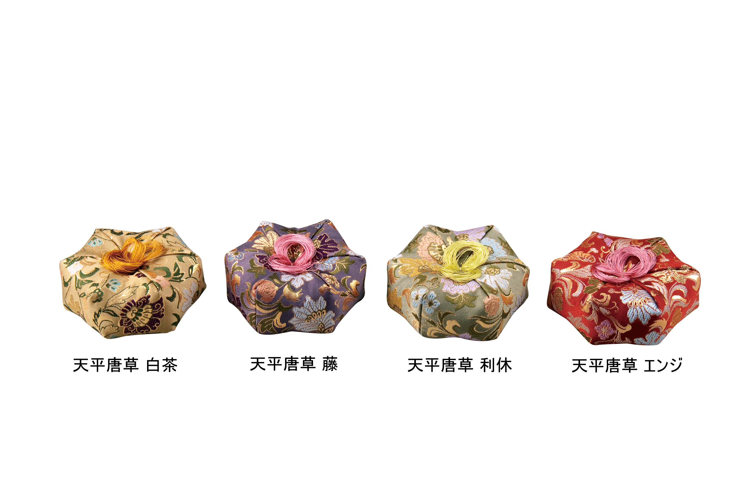 飛鳥六角布団（天平唐草）